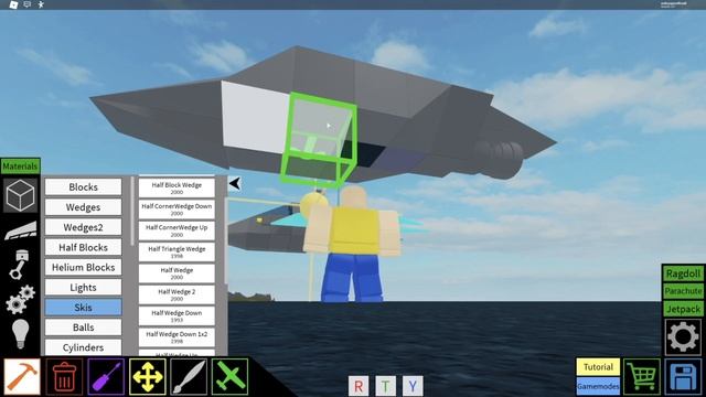 Small Spaceship tutorial in Plane Crazy смотреть онлайн