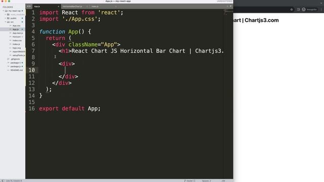 React Chart JS Horizontal Bar Chart in Chart JS 4 смотреть онлайн
