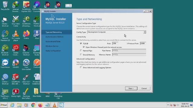 Installing MySql Server 8.0.23 Offline смотреть онлайн
