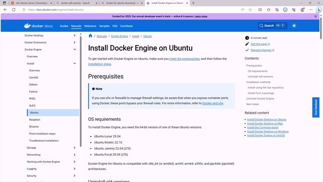 We can install docker in ubuntu server, but why ? смотреть онлайн