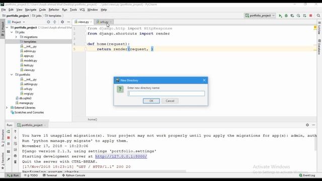 Django 2 for beginners -6- using 'render' shortcut in our home view. смотреть онлайн