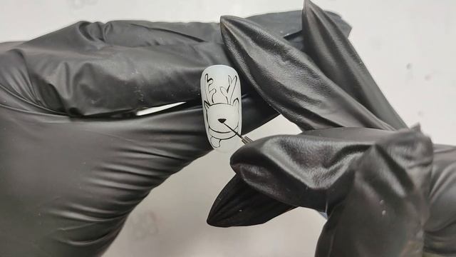 МК "Новогодний котик" | Легкие зимние дизайны гель-лаком, новогодний маникюр смотреть онлайн