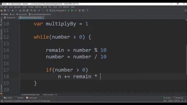number rotate digits left in kotlin смотреть онлайн