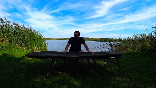 РАСКЛАДУШКА CARP PRO LIGHT BED . ОБЗОР