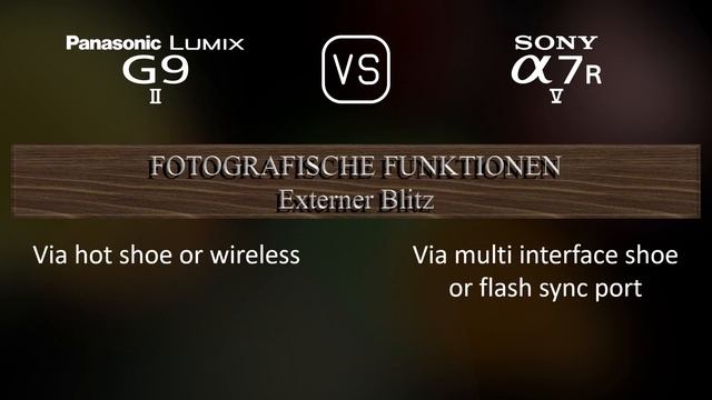 Panasonic Lumix G9 II vs. Sony A7R V: Ein Vergleich der Technische Daten смотреть онлайн