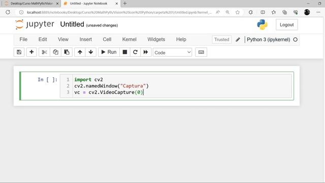 Instalar OpenCV con Anaconda prompt para Jupyter Notebook смотреть онлайн