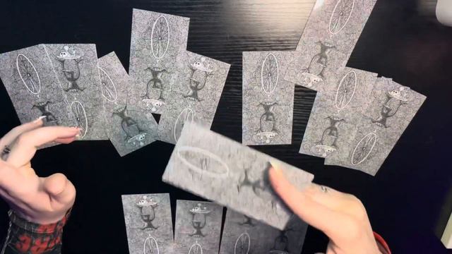 ASMR Edward Gorey Fantod Pack Tarot Reading/Show and Tell (soft spoken/tapping) смотреть онлайн