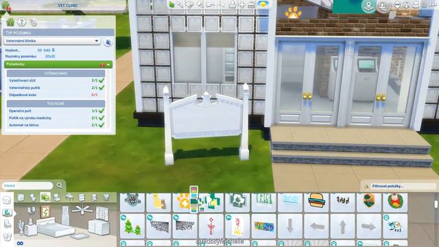 🏡The Sims 4 - Veterinární klinika/Vet clinic🏡 | BuildsByMichelle смотреть онлайн