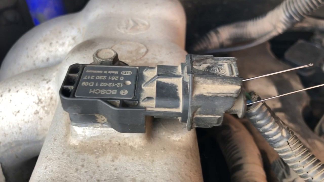 Проверяем датчик ДАД Уаз Патриот  диагностика ДАД