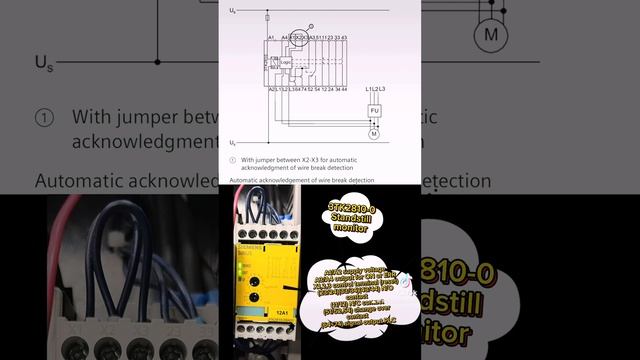 Standstill monitoring safety relay what it does and how it works. смотреть онлайн