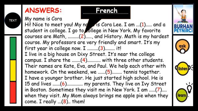 Dictation Exercise - Listen and write +PDF - Level A (easy) - Easy English Lesson смотреть онлайн