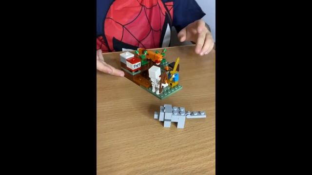 Видео Доминика : Обзор LEGO Minecraft 21162 (Лего Майнкрафт Приключения в тайге)
