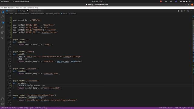 VideoTutorial 8 Taller Práctico de Desarrollo con Flask. Conexión a MySQL con Flask-MySQLdb смотреть онлайн