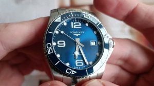 Longines Hydroconquest L37814966 обзор давней мечты