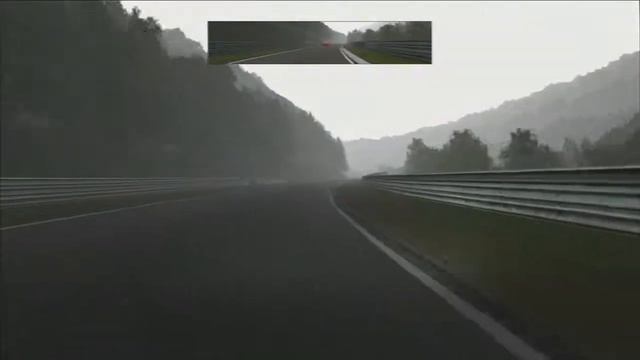Gran Turismo 5 GT5 AMG Academy Expert Class Nurburgring Nordschleife Wet - nose cam смотреть онлайн