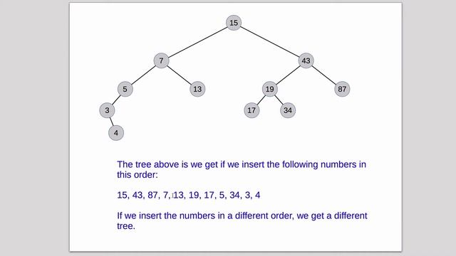 Trees 11 | Binary Search Trees 1 смотреть онлайн