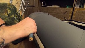 Наклеиваем якорный рым на ПВХ лодку своими руками