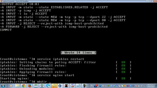 Instalación de un servidor nginx web en CentOS 6.5 смотреть онлайн