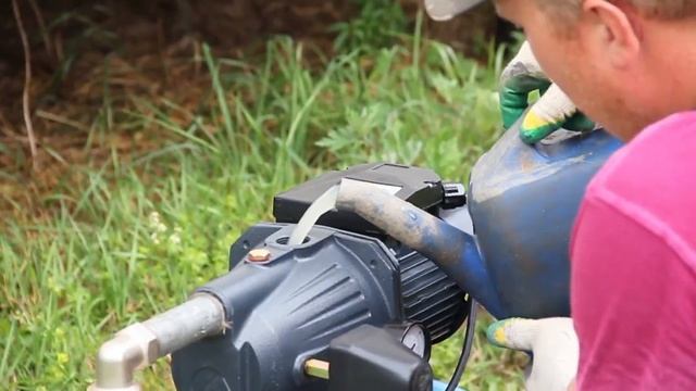Монтаж насосной станции UNIPUMP AUTO JET 100 L смотреть онлайн
