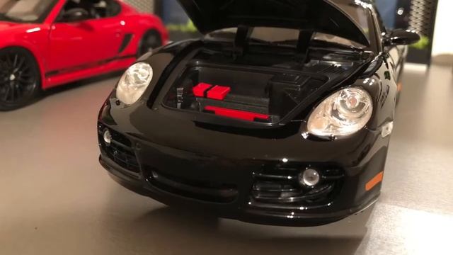 Porsche Cayman S -1/18 Welly-COSTUM Build смотреть онлайн