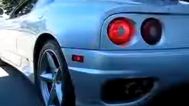 Ferrari F360 Modena with Tubi exhaust смотреть онлайн