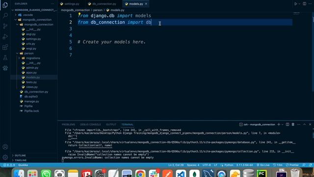 Connect MongoDB with Django project using PyMongo | Complete Guide to MongoDB CRUD Operations смотреть онлайн