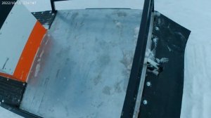 Самодельный снегоход ждет хозяина.Часть  1