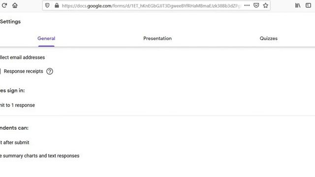 Sharing Settings on Google Forms смотреть онлайн