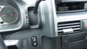 Включение габаритов и ближнего света фар.