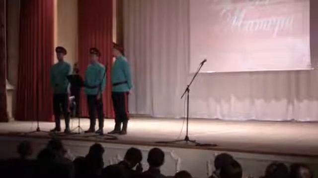 "Вот уж полночь" - Мужской фольклорный ансамбль казачьей песни "Поречье" (Павлодар) смотреть онлайн