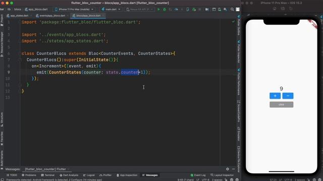 Flutter BLoC Pattern Example | Most Popular State Management | BlocProvider | BlocBuilder смотреть онлайн