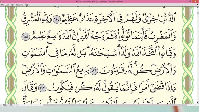 Шейх Айман Сувейд сура Бакара стр 18 смотреть онлайн