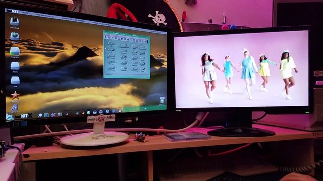 Amithlon - Dual Monitor Setup - смотреть онлайн