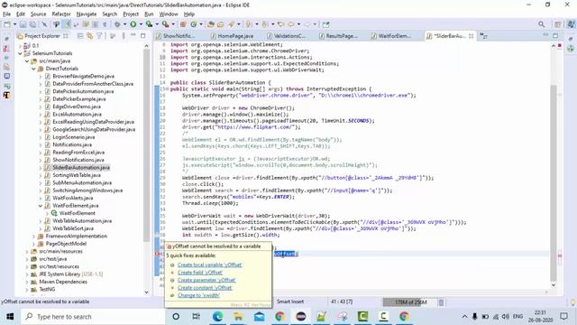 Slider Automation in Selenium Web driver | Kbtutorials.in |Automation смотреть онлайн