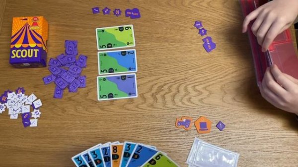 Scout (Скаут) - Играем в настольную игру