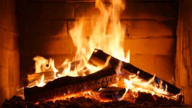 ? Cozy Fireplace 4K (12 HOURS). Crackling Fireplace With Burning Logs And Fire Sounds. Fireplace 4K