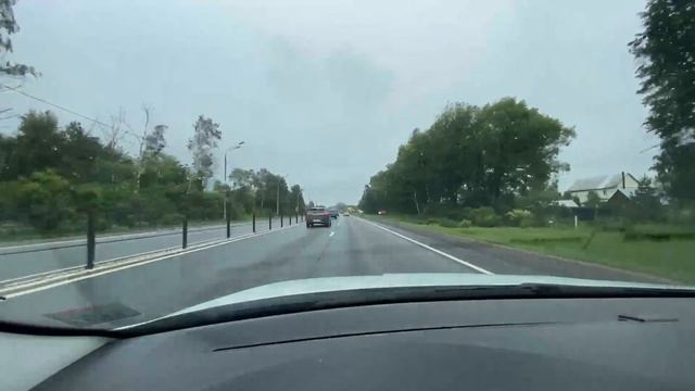 Driving from Moscow to Ryazan, Russia. Dashcam LIVE смотреть онлайн
