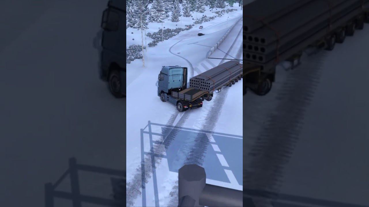 Не справился с управлением | Euro Truck Simulator 2 смотреть онлайн