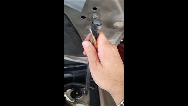 Replacing Bonnet Hood Strut For Toyota Camry ACV40 (2006-2012)