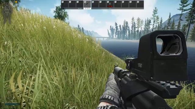 В поисках новогодних игрушек на локации лес. Escape From Tarkov. смотреть онлайн