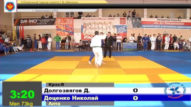 Открытый краевой турнир по дзюдо памяти Г.И. Михеева Татами I смотреть онлайн