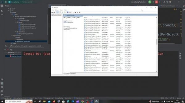 Caused by: java.net.ConnectException: Connection refused: no further information SOLVED Spring Boot
