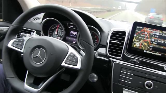 2016 Mercedes GLE 350d Coupe 4Matic (258 HP) TEST DRIVE