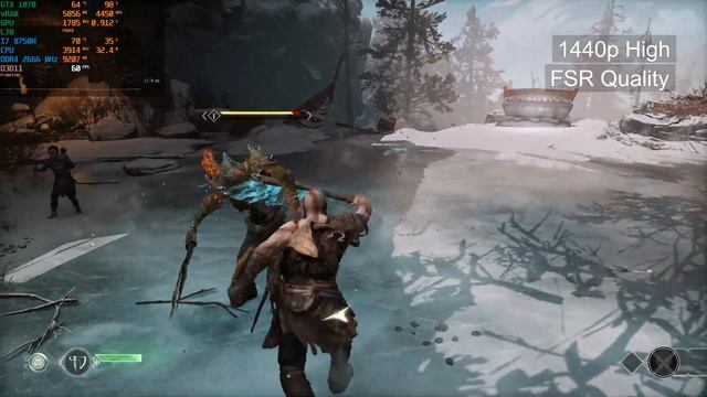 God of War on GTX 1070 + I7 8750H | All Settings 1080p 1440p Laptop смотреть онлайн
