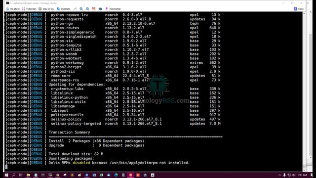 How To Install CEPH Cluster On Centos 7 Using Single Server - Part 2 смотреть онлайн