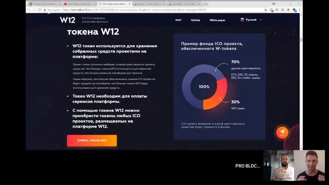 Russian. W12 Review By PRO BLOCKCHAIN.