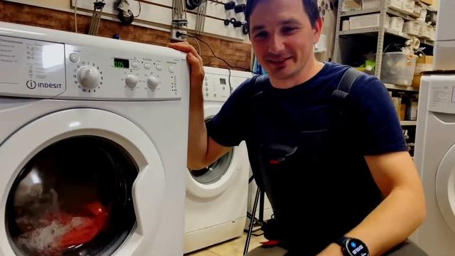 Обзор стиральной машины Indesit IWSD 5085 на 5 кг ll Бюджет до 20.000 руб смотреть онлайн