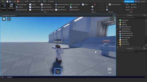 Roblox Studio Showcase | Third Person Gun System
