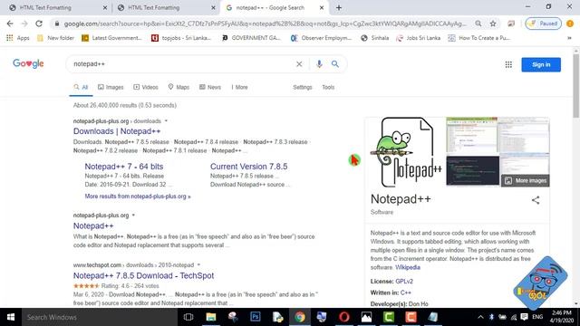 AL ICT Lesson - HTM Lesson For Beginners - 02 (Sinhala) смотреть онлайн