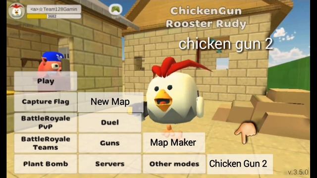 Chicken Gun New Update 3.5.0 || 128 Gaming TV смотреть онлайн